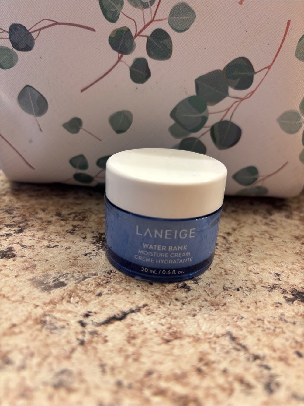 LANEIGE Blue and White Water Bank Moisture Cream Jar